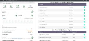 Screenshot of the application